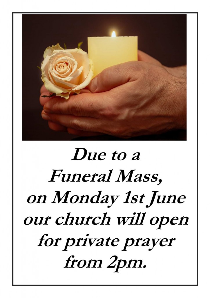 Change of Opening Time due to Funeral